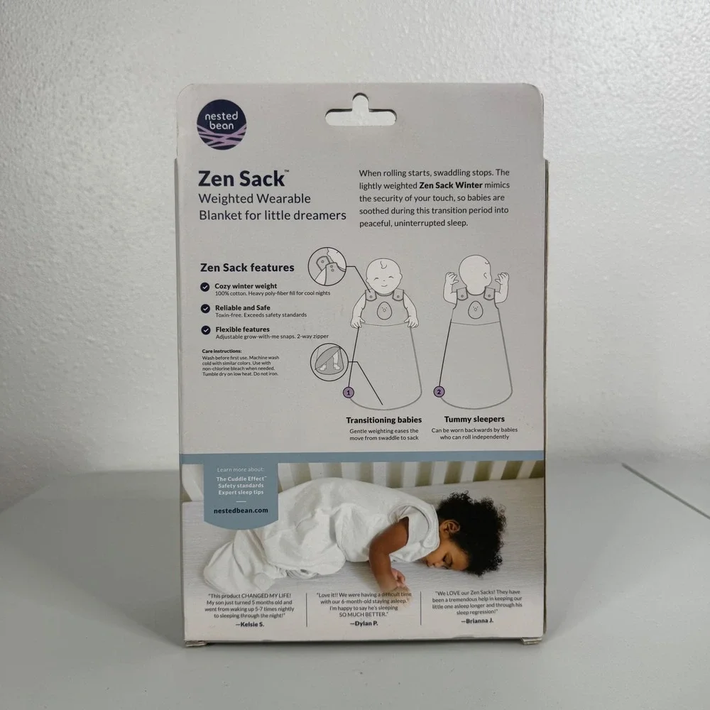 Zen Sack‎ New Sleep Sack Winter Size Small 0-6m